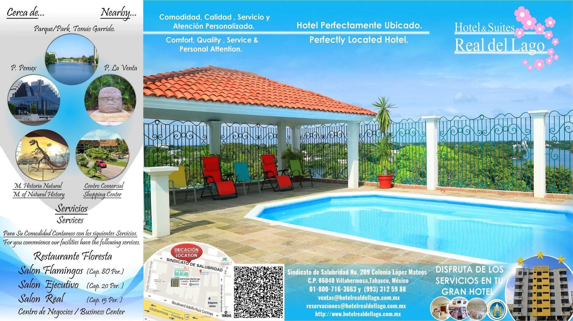 Hotel & Suites Real Del Lago Villahermosa Kültér fotó